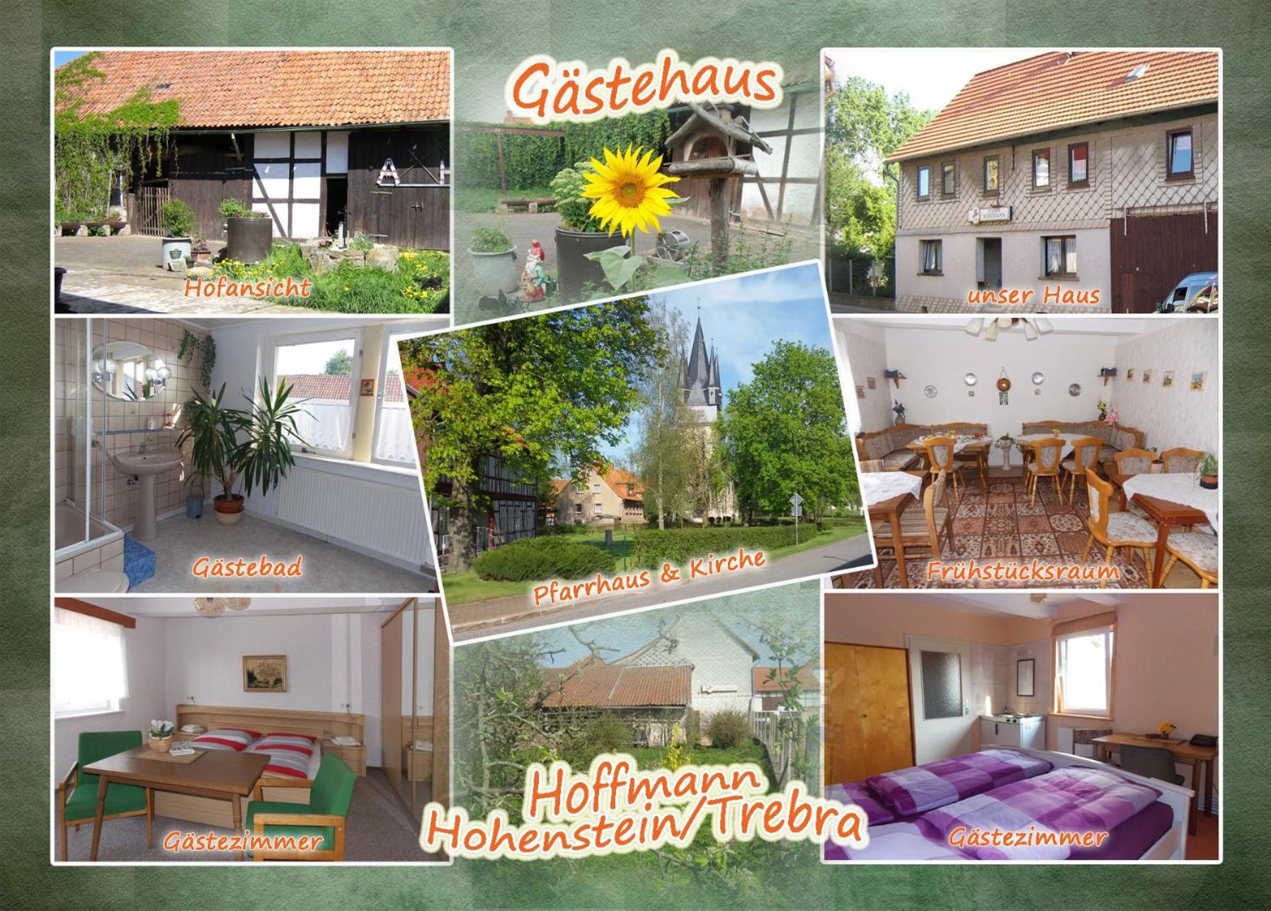 Pension Hoffmann Trebra Exterior foto